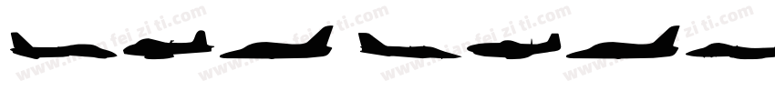 Air Force Regular字体转换